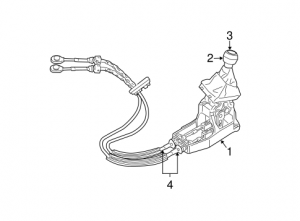 Saab Manual Transmission Gear Shirt Control